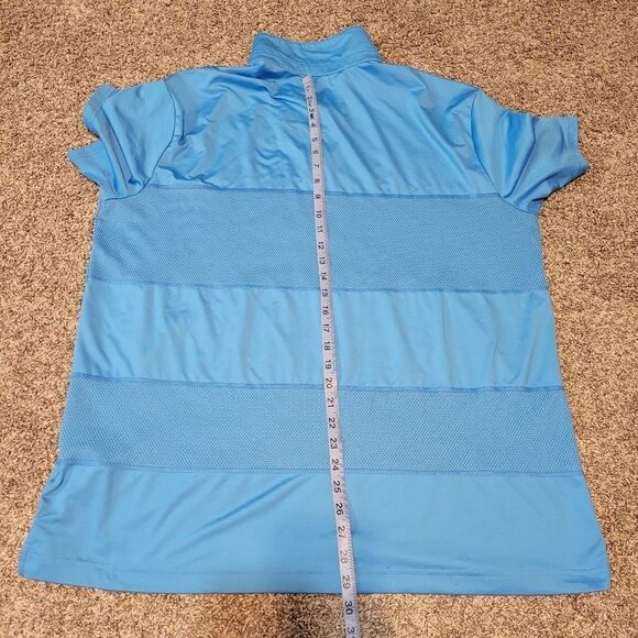 Lands End Men's  Polo Shirts Breathable Short Sleeve Tailored Fit Golf Shirt XL - Picture 9 of 11